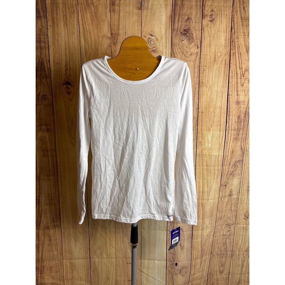 Sivvan Long Sleeved Tshirt Classic Fit White Women's Size S NEW